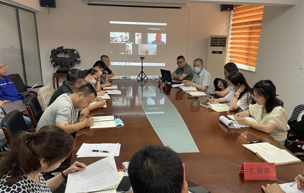 河北华孚安装工程有限公司 召开2022年年中生产总结会